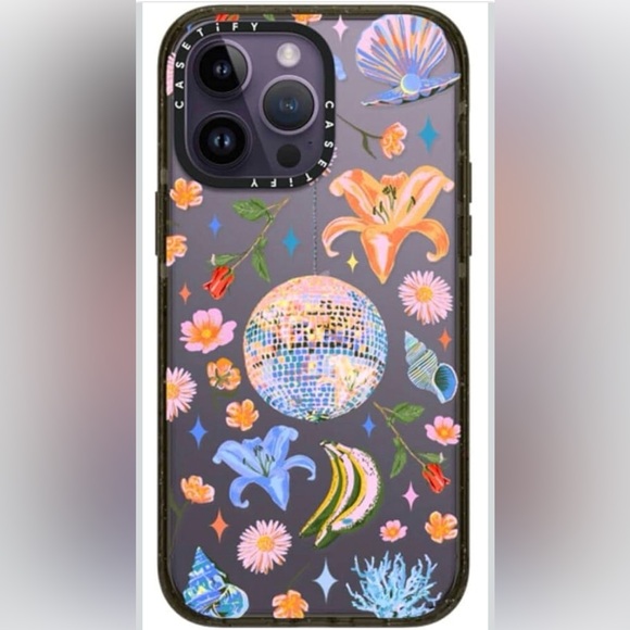 Casetify iPhone 14 Pro Max Case - Disco Magic Floral